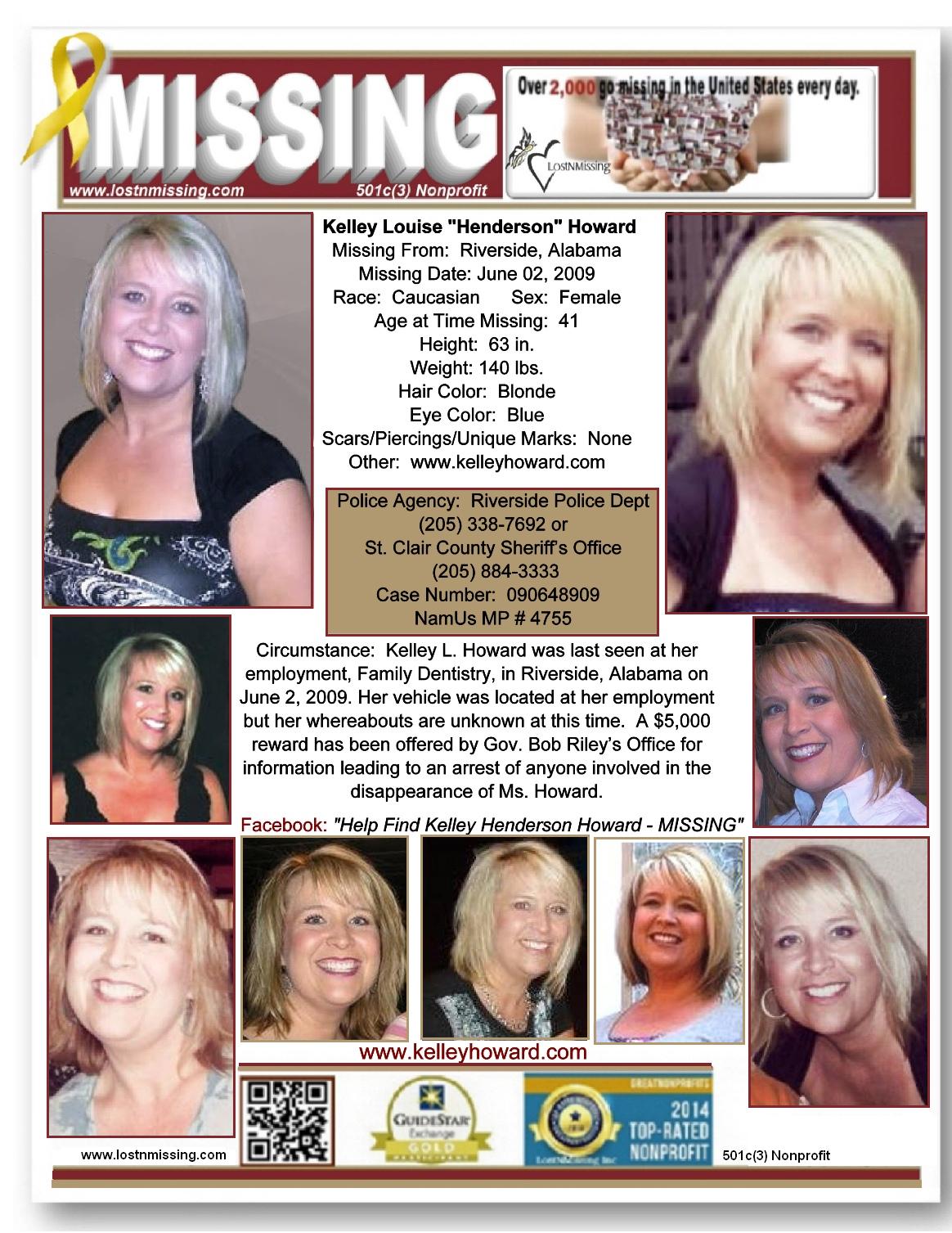 Kelley Howard Unsolved Missing