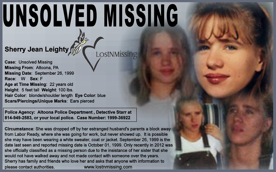  - Sherry-Leighty-UNSOLVED-MISSING-since-1999-Altoona-PA_001