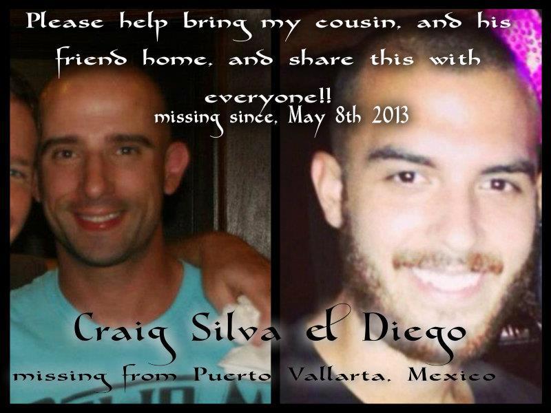 Craigand Diego Missing MEXICO