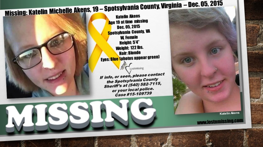 Katelin Akens - Dec 05 2015 - Spotsylvania County, VA