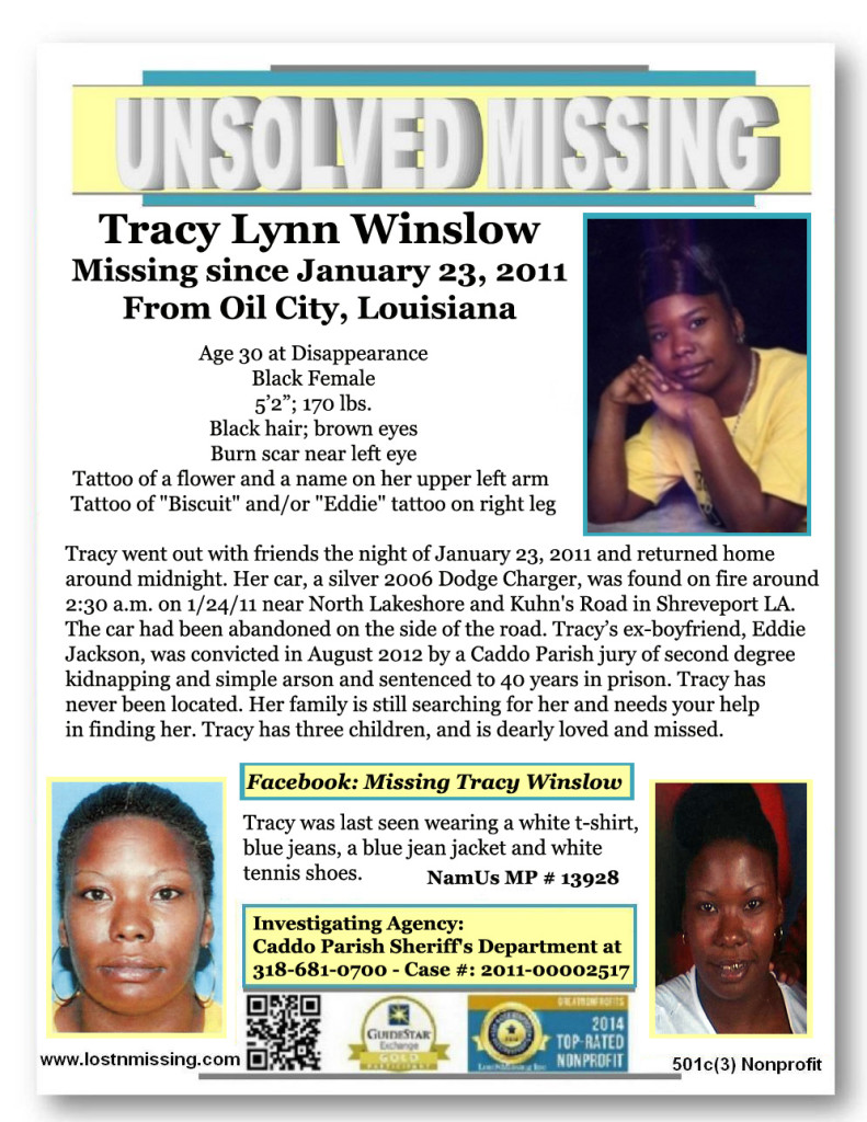 Tracy Winslow – January 23, 2011 – Oil City, LA